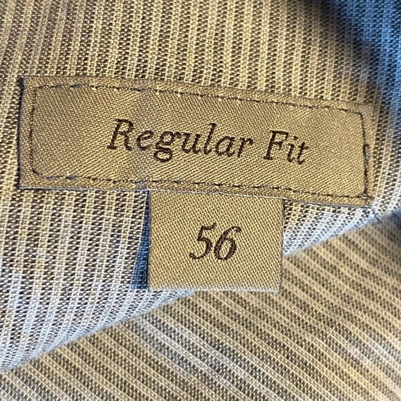 Canali Impeccable Navy Blue Flat Front Wool Trousers Size 38 R - Picture 10 of 15